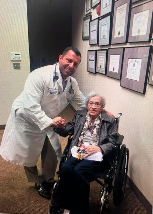 Dr. Awada’s Patient Became a Centenarian Last Month